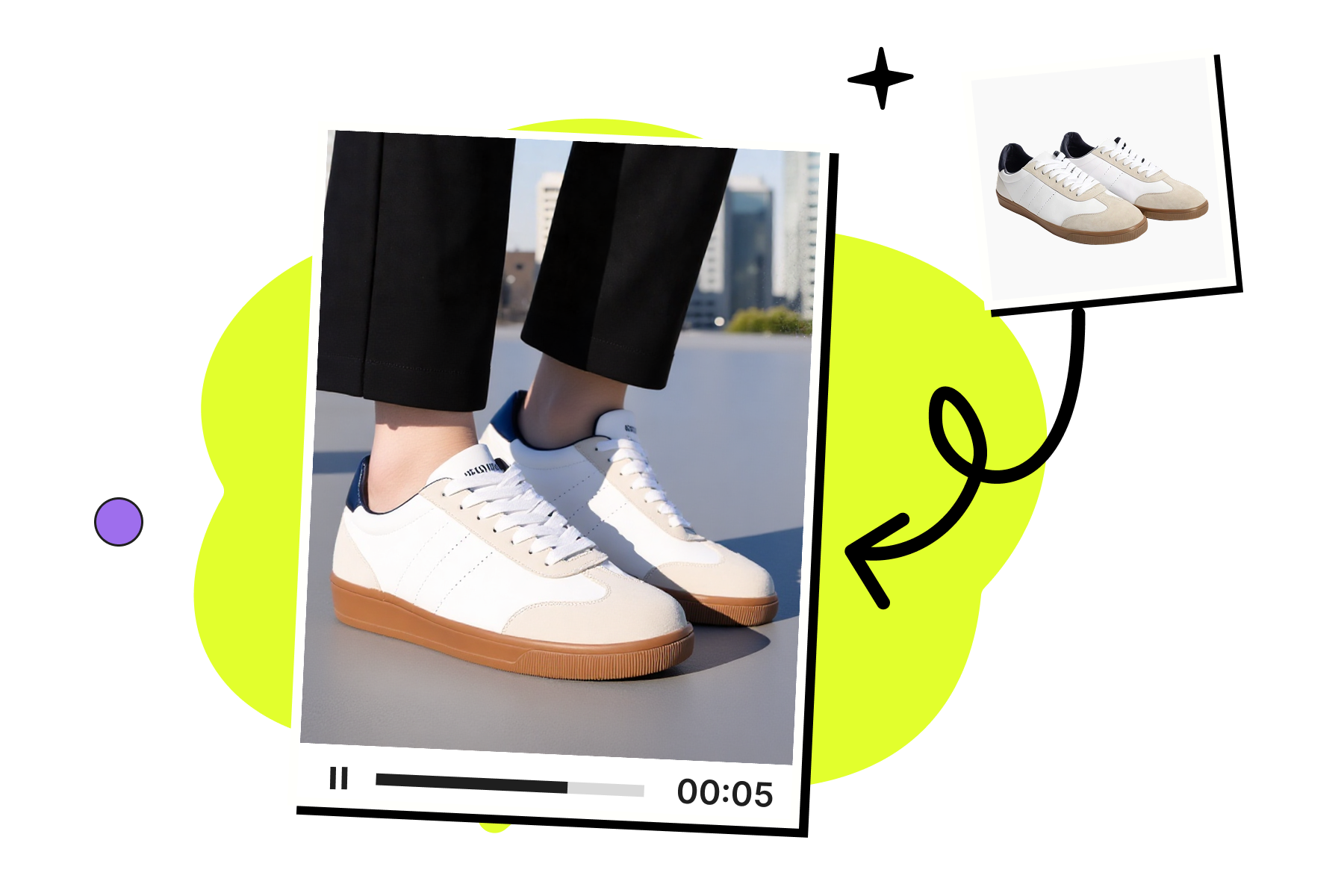 Flawless Shoe Display with Virtual Shoe Try On Videos