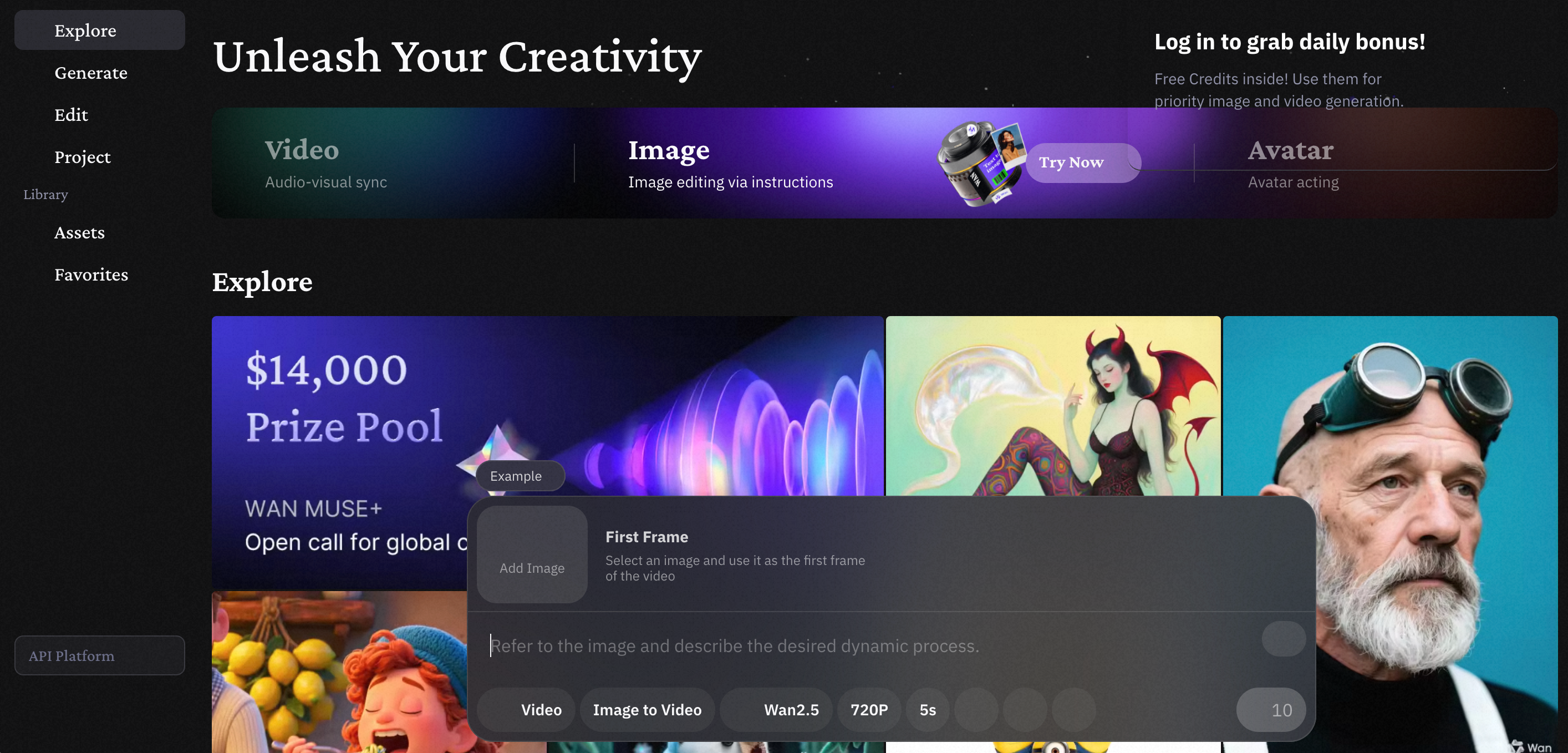 unleash your creativity